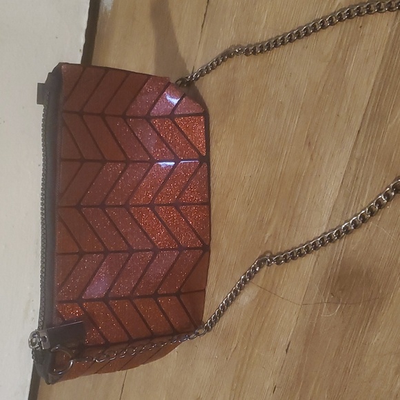 New Emilio Pepe Made in Italy Geometric Interchangeable Chain Bag. - Picture 12 of 14